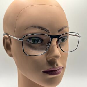 New Men's Designer Eyeglass Frames Sinner Ryan | Matte Silver | 53/17/145